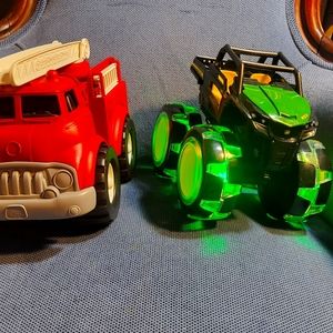 2 Medium size Trucks